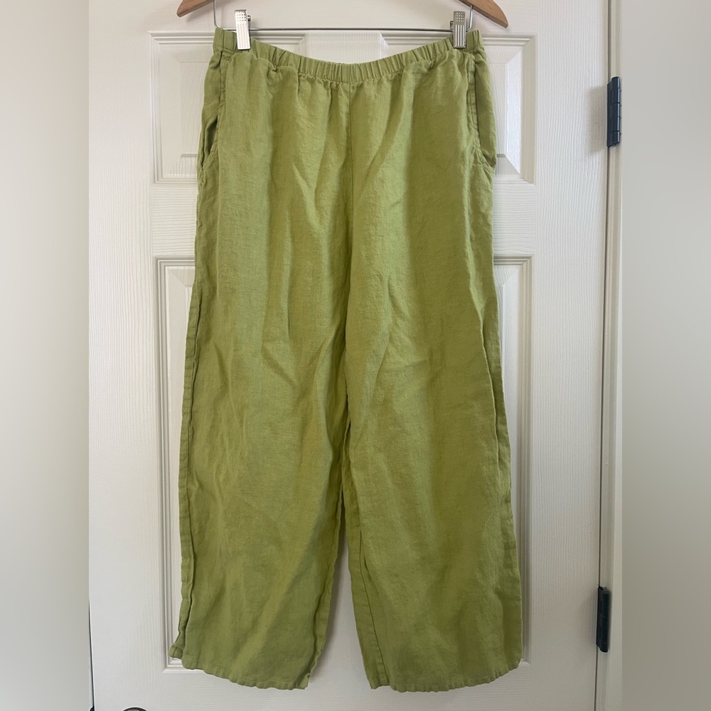Flax Green Women's Pants